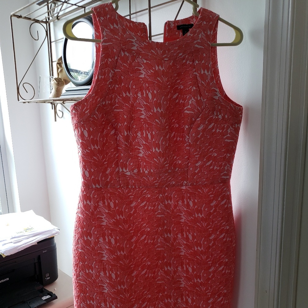 Peach dress